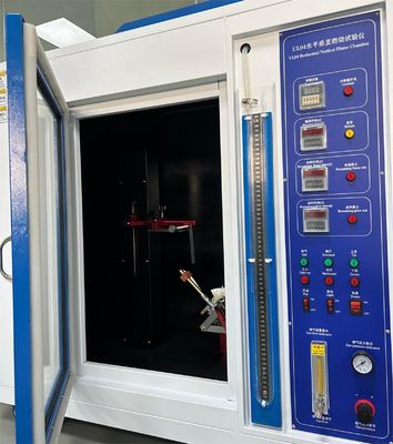 Przetestowanie spalinowe komory testowej elektrycznej płomienia z tworzyw sztucznych przyciskiem klawisza 105 ml/min