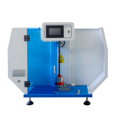 Profesjonalny cyfrowy wahadłowy Izod Charpy Impact Tester dla poliestrowych rur z tworzyw sztucznych PVC HDPE Material Impact Resistance Test Machine
